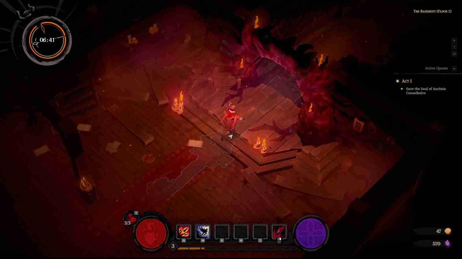 2024年肉鸽游戏《Hell Clock》Steam页面 明年发售