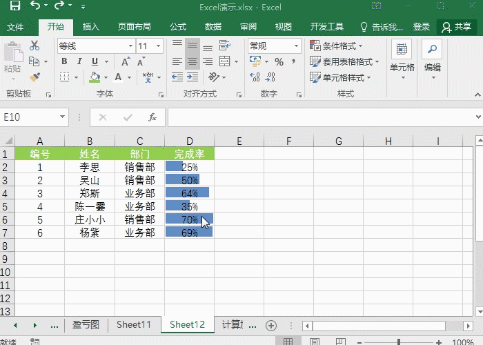 Excel数据条-数据可视化技巧揭秘