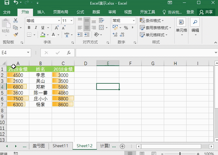 Excel数据条-数据可视化技巧揭秘