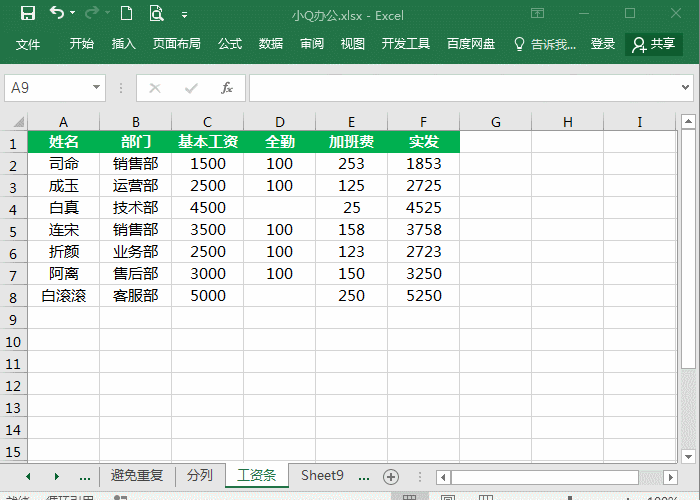 4个Excel排序技巧-4个Excel排序技巧绝大部分人不知道