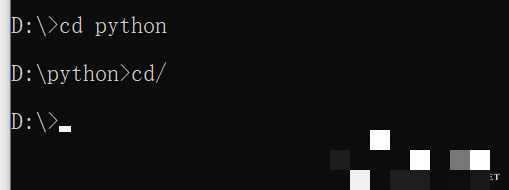 Win10cmd命令快速进入d盘技巧