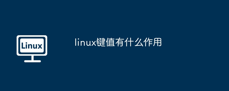 Linux键值功能解析与应用