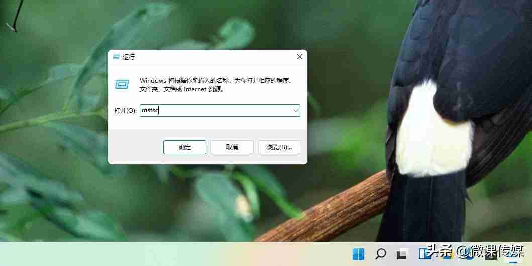 Windows11远程桌面连接命令教程