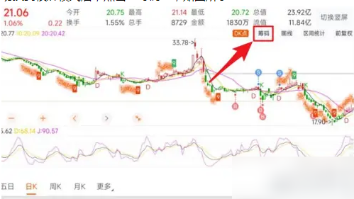 东方财富APP筹码分布查看技巧