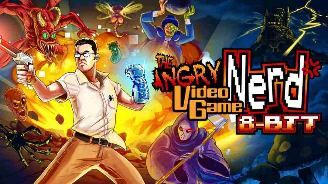 喷神James冒险游戏AVGN8-bit登陆Steam