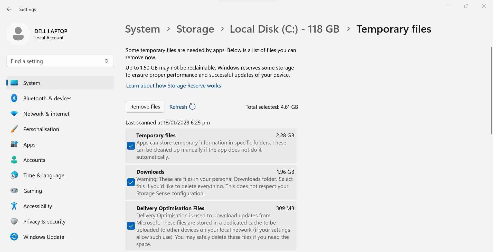 2024如何查看Windows PC上占用过多磁盘空间的内容