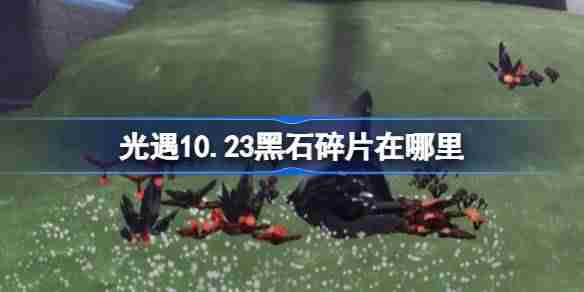 2024光遇10.23黑石碎片在哪里 光遇10月23日黑石碎片位置攻略