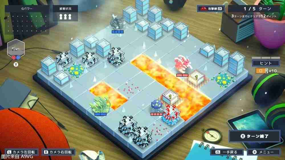 2024哥斯拉战略游戏《Godzilla Voxel Wars》Switch版明年发售