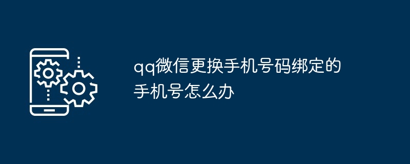 2024qq微信更换手机号码绑定的手机号怎么办