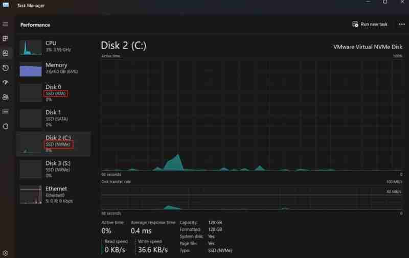 怎么在任务管理器可显示SSD类型?Win11 Beta 22635.4225预览版中开启SSD类型方法