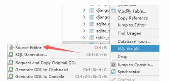 pycharm中sqlite怎么直接进入命令编辑界面-pycharm中sqlite直接进入命令编辑界面的方法