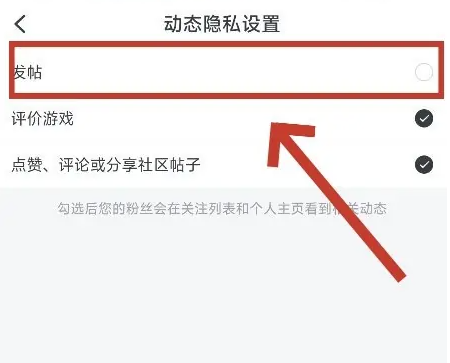 小黑盒怎么设置动态隐私