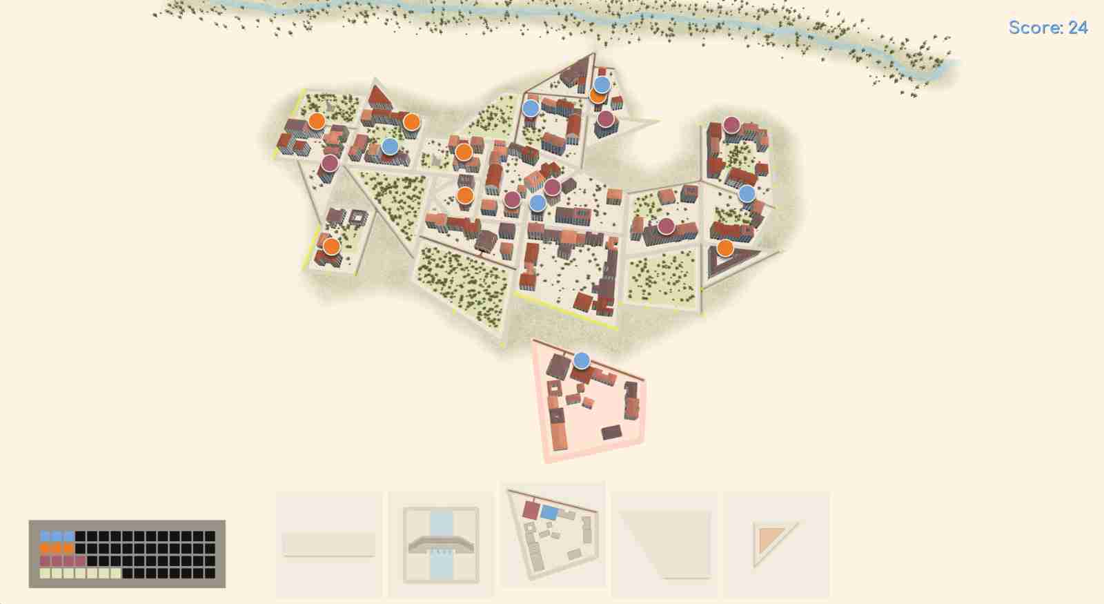 城市建设游戏《Tile Cities 2》Steam页面 明年发售