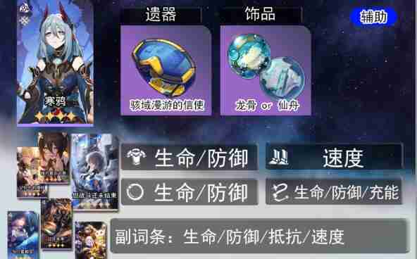 2024年崩坏星穹铁道寒鸦培养材料一览