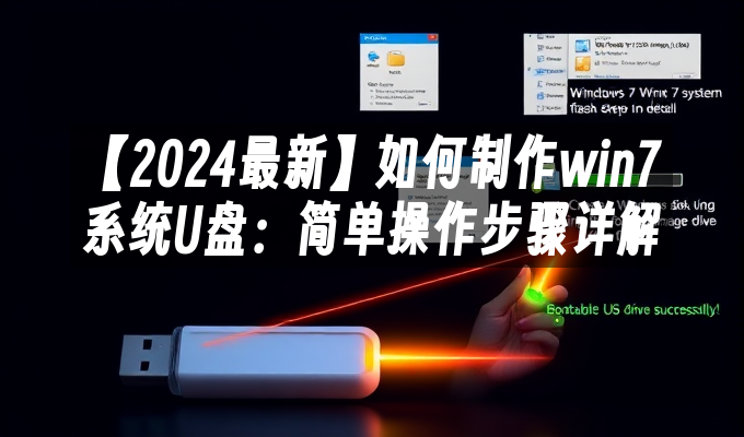 2024年【2024最新】如何制作win7系统U盘：简单操作步骤详解