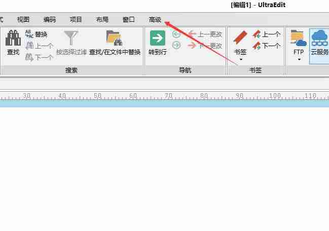 2024年UltraEdit怎么取消用空格代替制表符