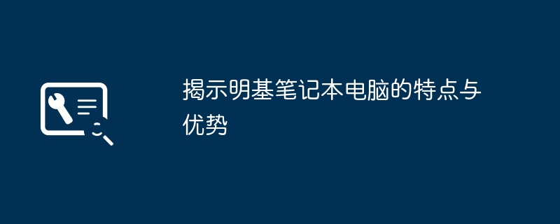 2024年揭示明基笔记本电脑的特点与优势