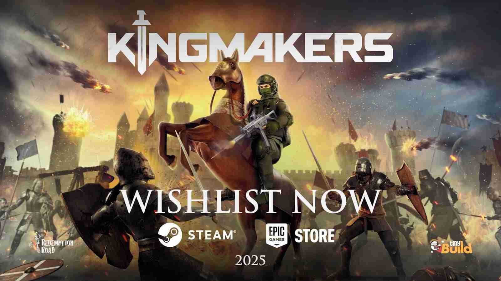 2024年《Kingmakers》愿望单已达百万 2025年第一季度发售