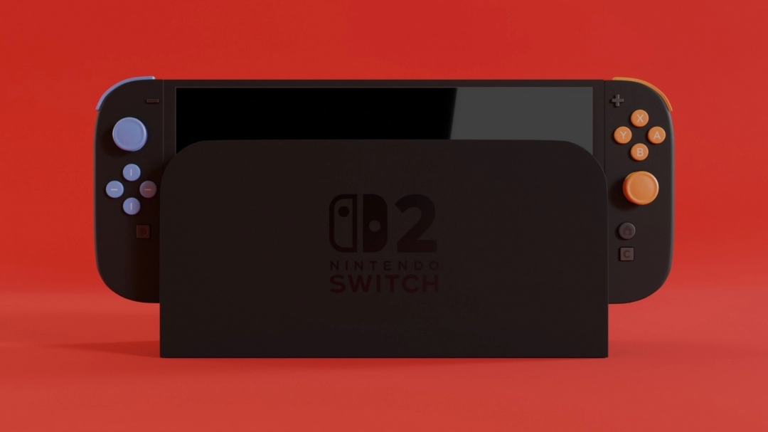 最新饭制Switch2渲染图-蓝黄配色手柄惊艳亮相